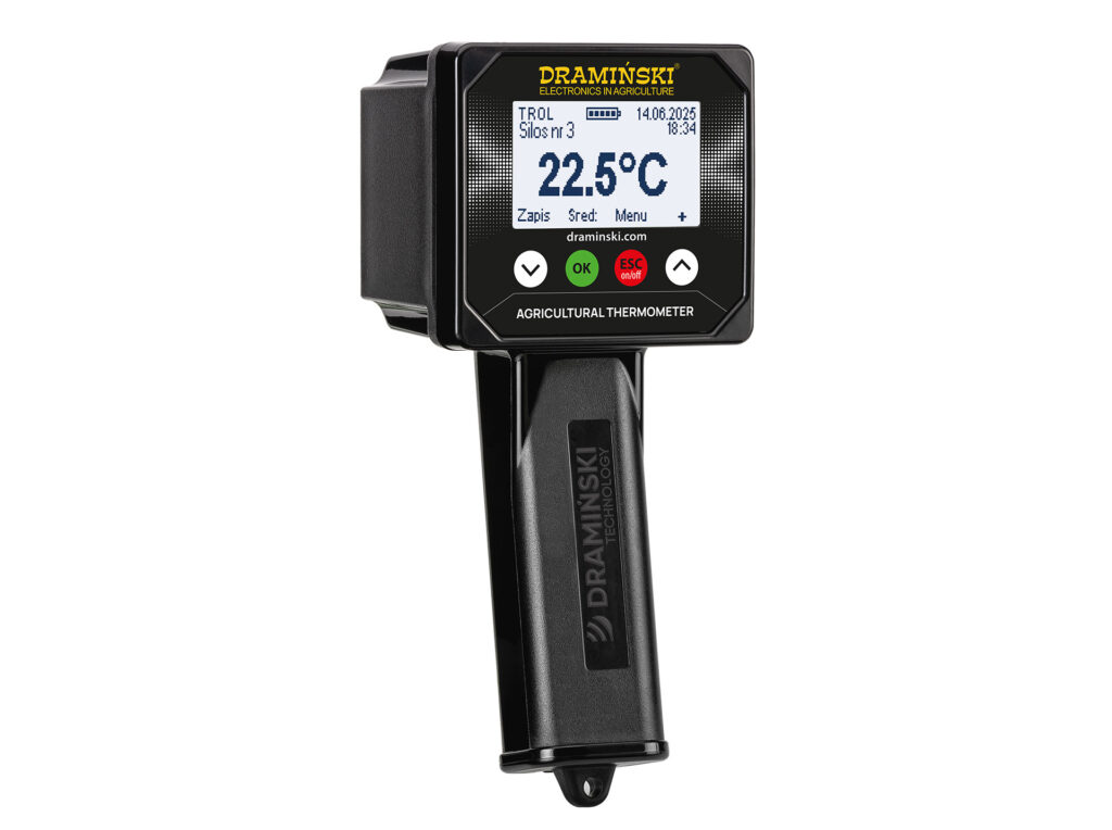 łatwe dokonywanie pomiarów w stertach, pryzmach, silosach