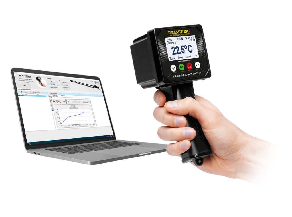 Draminski termometr rolniczy