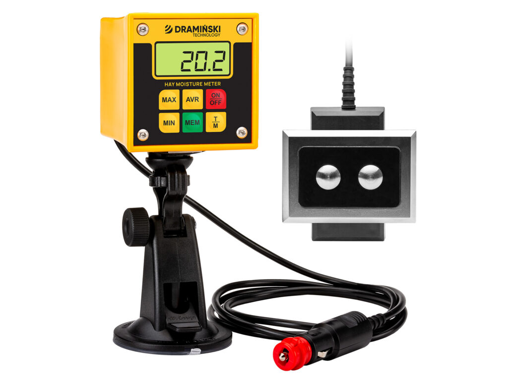 wilgotnościomierz, wilgoci, traktora, słomy, siana, tani, dokładny, lekki, przenośny, kombajnu, kombajnisty