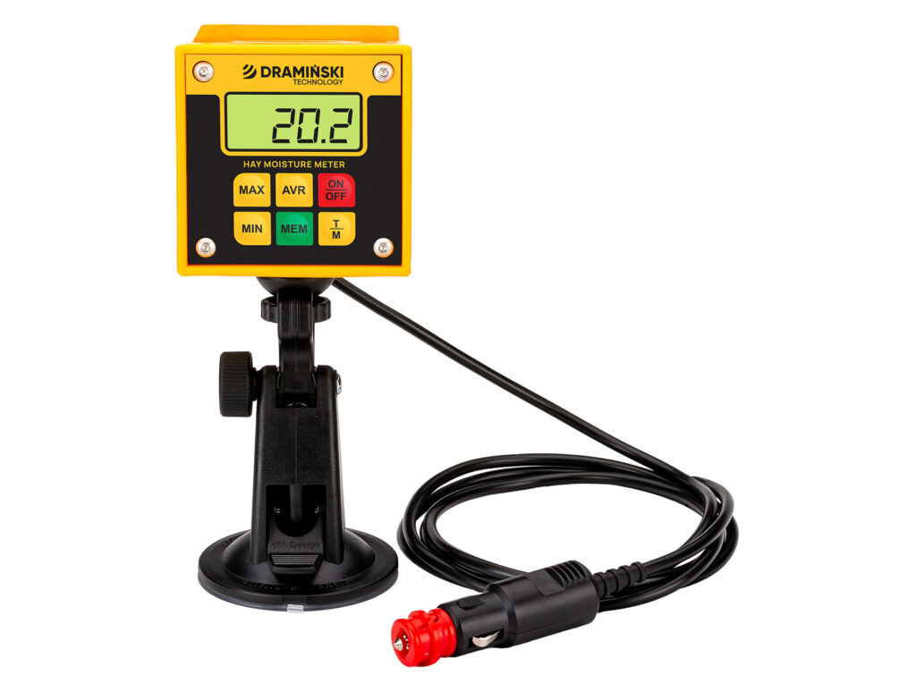 Wilgotnościomierz z wtyczką samochodową 12V