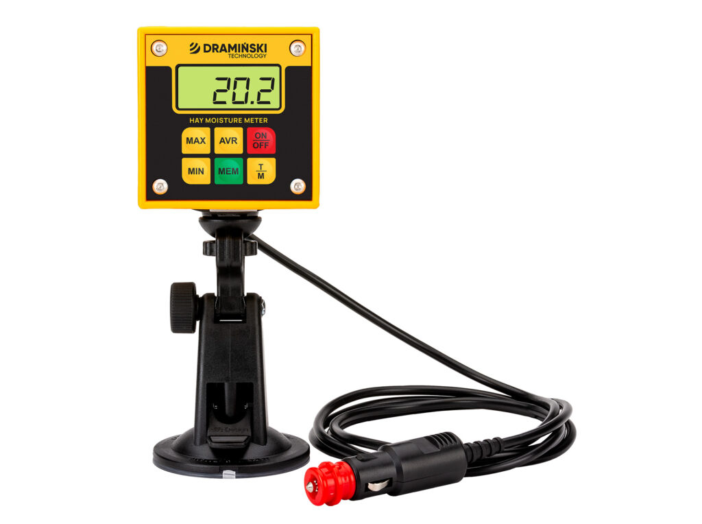 Wilgotnościomierz z wtyczką samochodową 12V