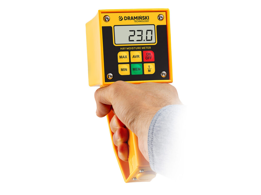 Wilgotnościomierz do siana i słomy sprasowanej