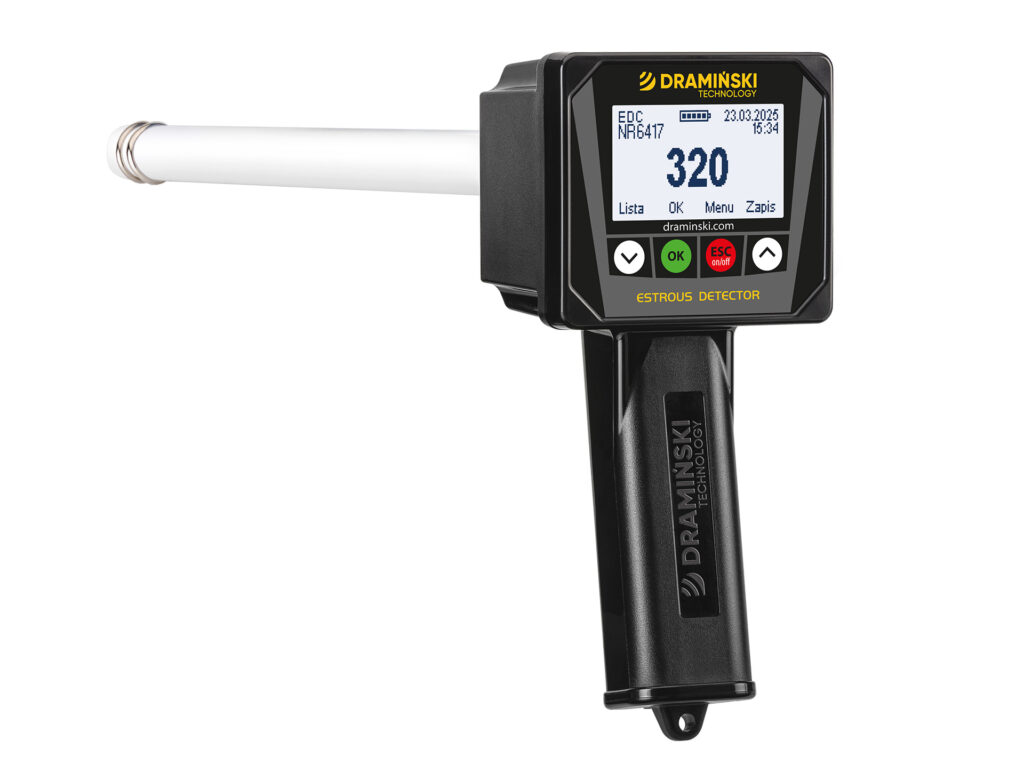 Łatwe w obsłudze urządzenie dla hodowcy krów wykrywacz rui