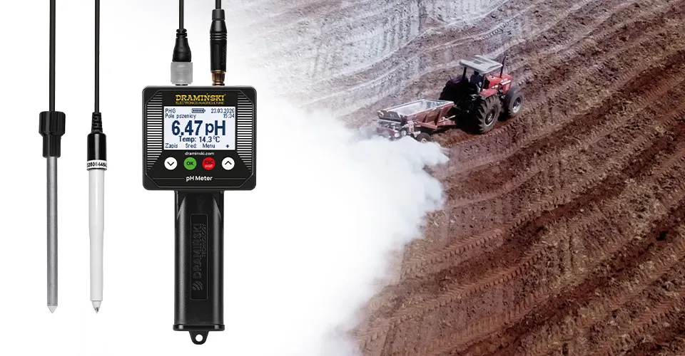 dramiński PHG2 pH metr miernik kwasowości, dopłaty do wapna